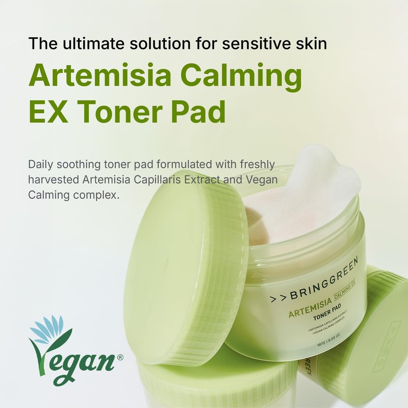 BRING GREEN Artemisia Calming EX Toner Pad 75pads