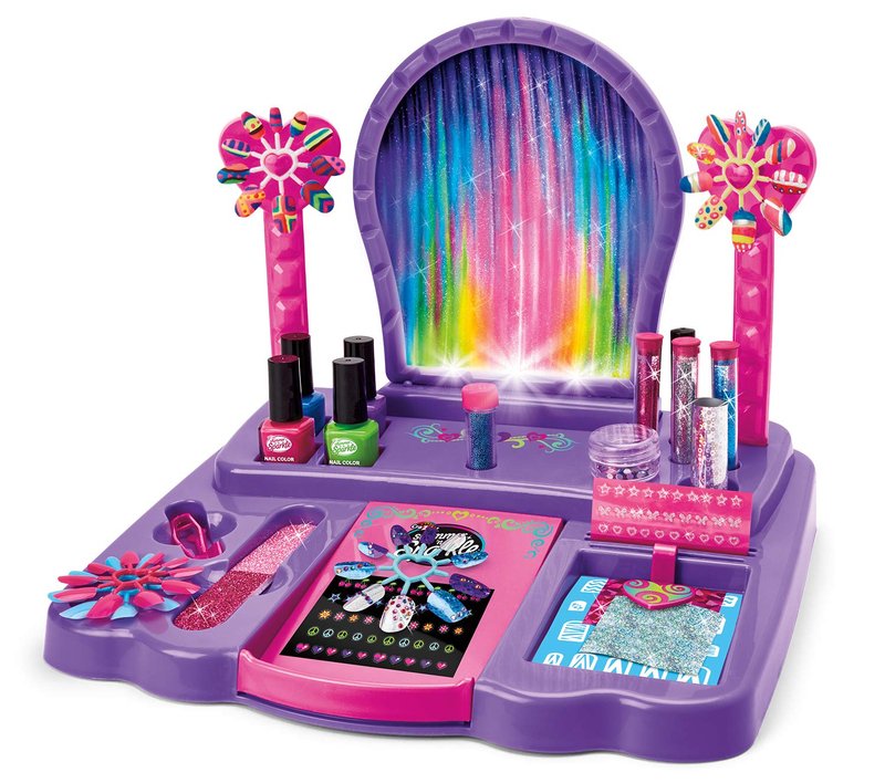 Shimmer 'n Sparkle 8-in-1 Lite-Up Designer Nail Studio