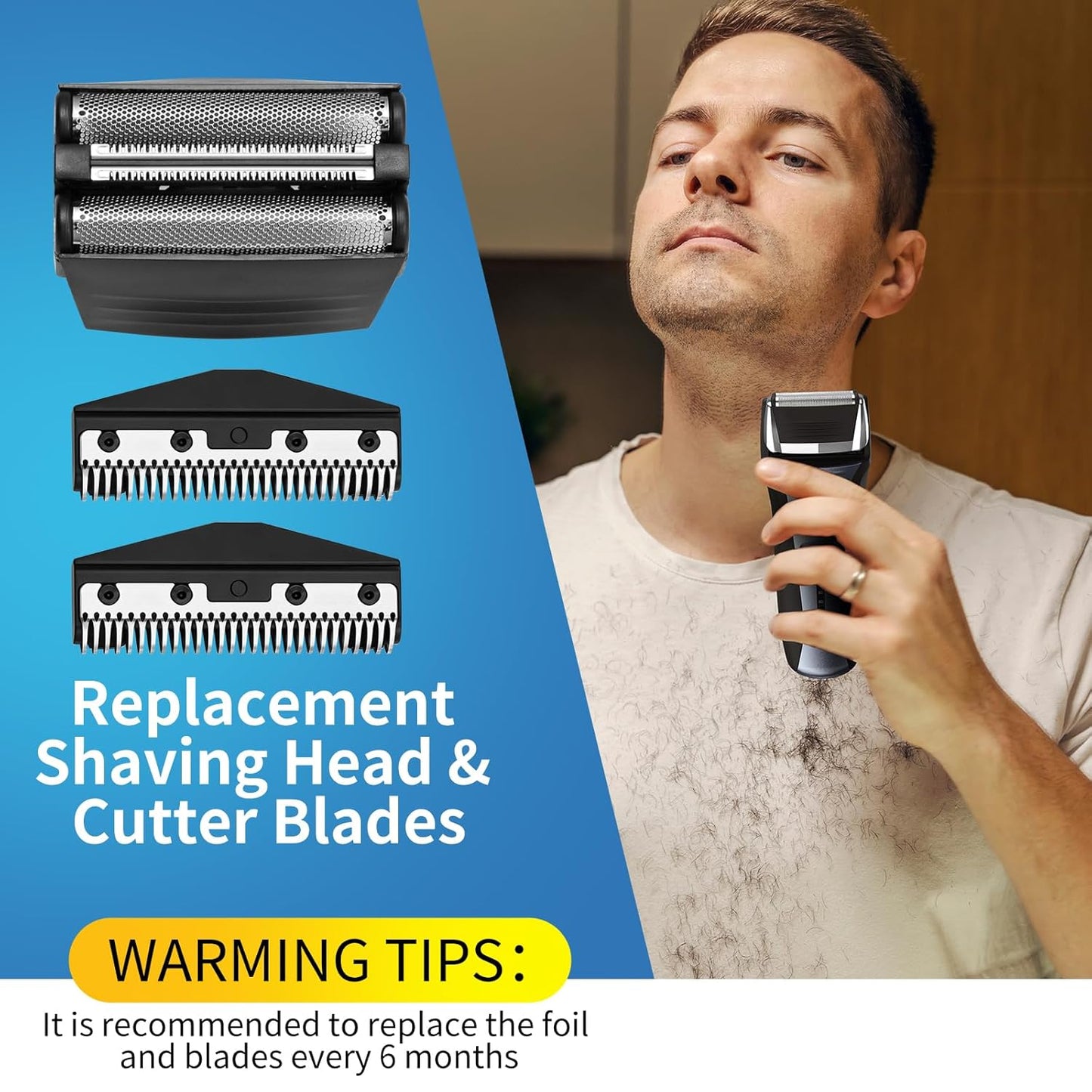 Remington Shaver Replacement Foil - Compatible with TITANIUM-X Flex & Pivot | Fits F4900, F5800, F7800 (1 Pack)