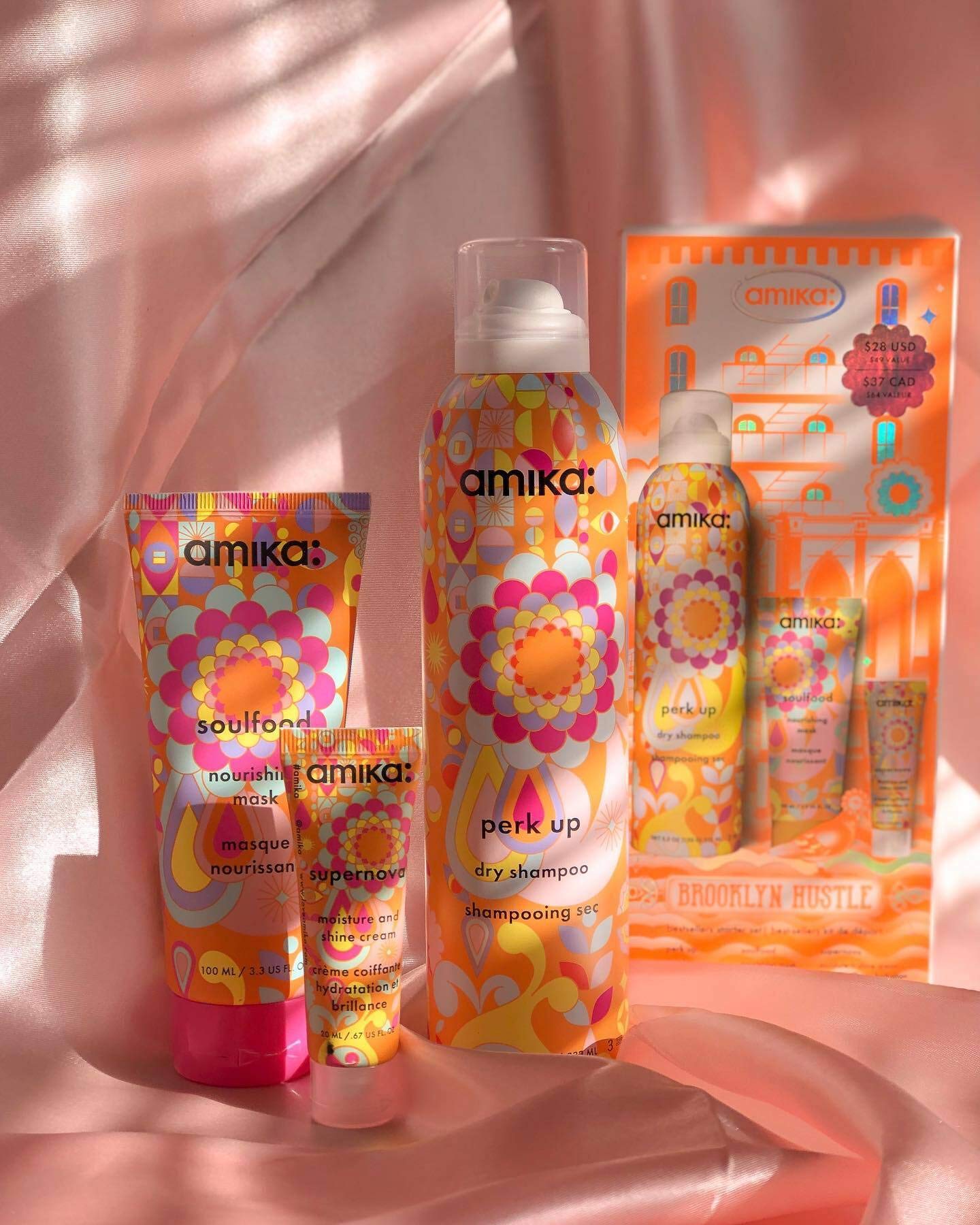 amika Brooklyn Hustle Haircare Bestsellers Starter Set
