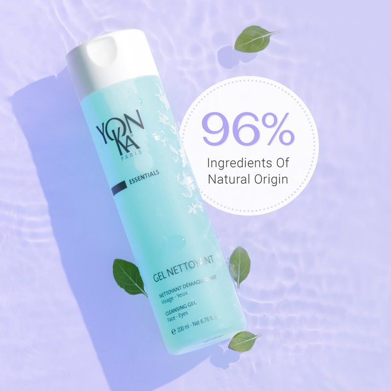 Yon-Ka Gel Cleanser | Gentle Foaming Face Wash & Makeup Remover | Cleanses Pores and Balances Skins pH with Red Algae & Amino Acids | For Acne Prone & Oily Skin | Paraben-Free | 6.76 fl oz