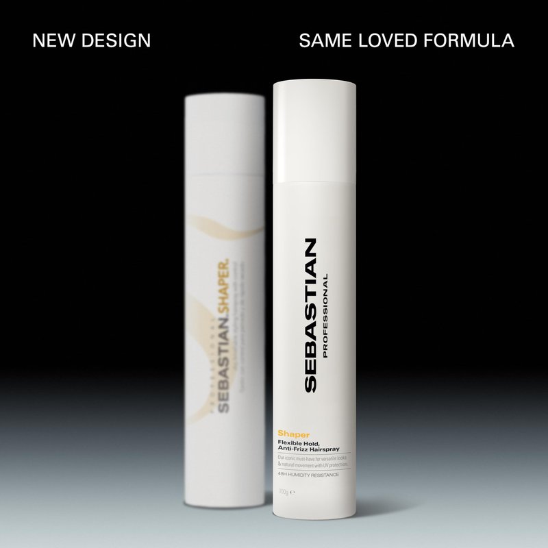 Sebastian Professional Shaper Classic Hairspray, 80 VOC% | Flexible to Medium Hold | Brushable with Control | 10.6 oz