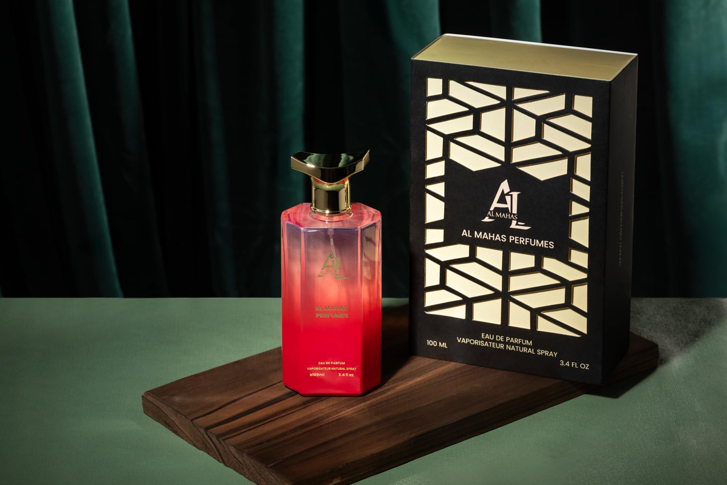 AL MAHAS Wood Sage and SeaSalt Perfume - Eau de Parfum 100 ml (3.4 Oz) Long Lasting Bold Unisex Perfume, irresistible scent of Wood Sage and Sea Salt and Ambrette Seeds by ALMAHAS