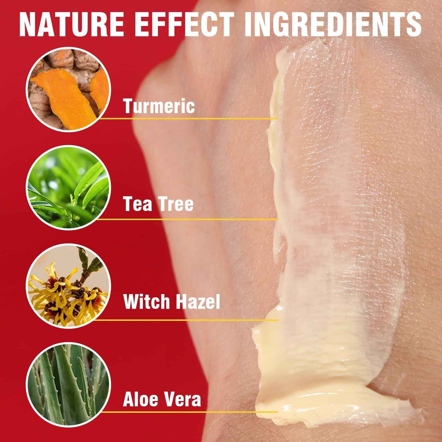 FATAZEN Turmeric Pore Clay Mask - Deep Cleansing Acnes Skincare Facial Mask, Oil Control & Instant Glow for Oily & Dull Skin, Blackhead Gentle Exfoliation with Aloe & Vitamin E, 120g/4.23oz