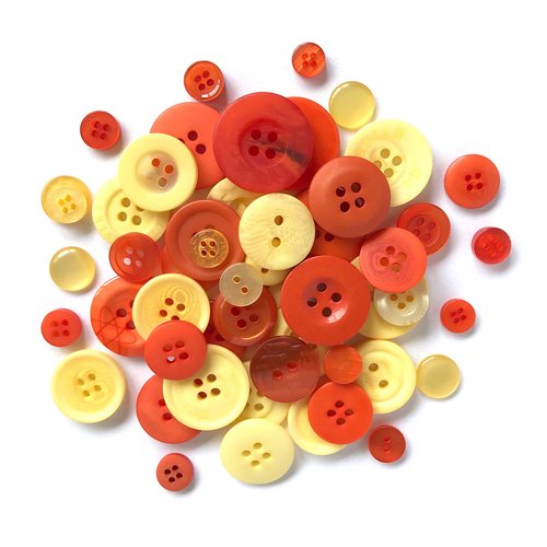 Buttons Galore and More Haberdashery Collection – Extensive Selection of Novelty Buttons and Embellishments for DIY Crafts, Scrapbooking, Sewing, Cardmaking, and Other Art & Creative Projects 4.5 oz