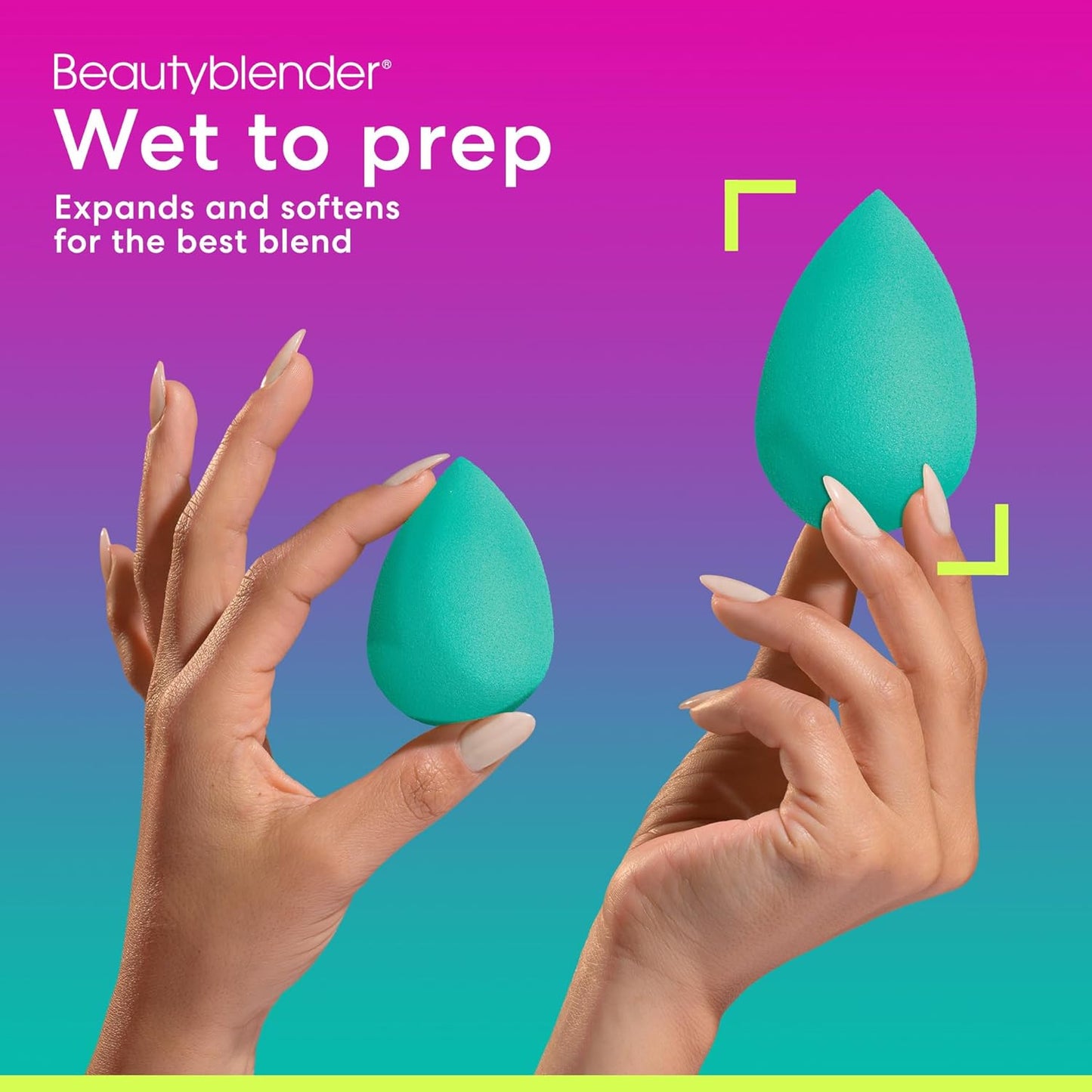 Beautyblender® Chill Blender Makeup Sponge - Streak-Free Liquid Foundation Application | Vegan & Cruelty-Free