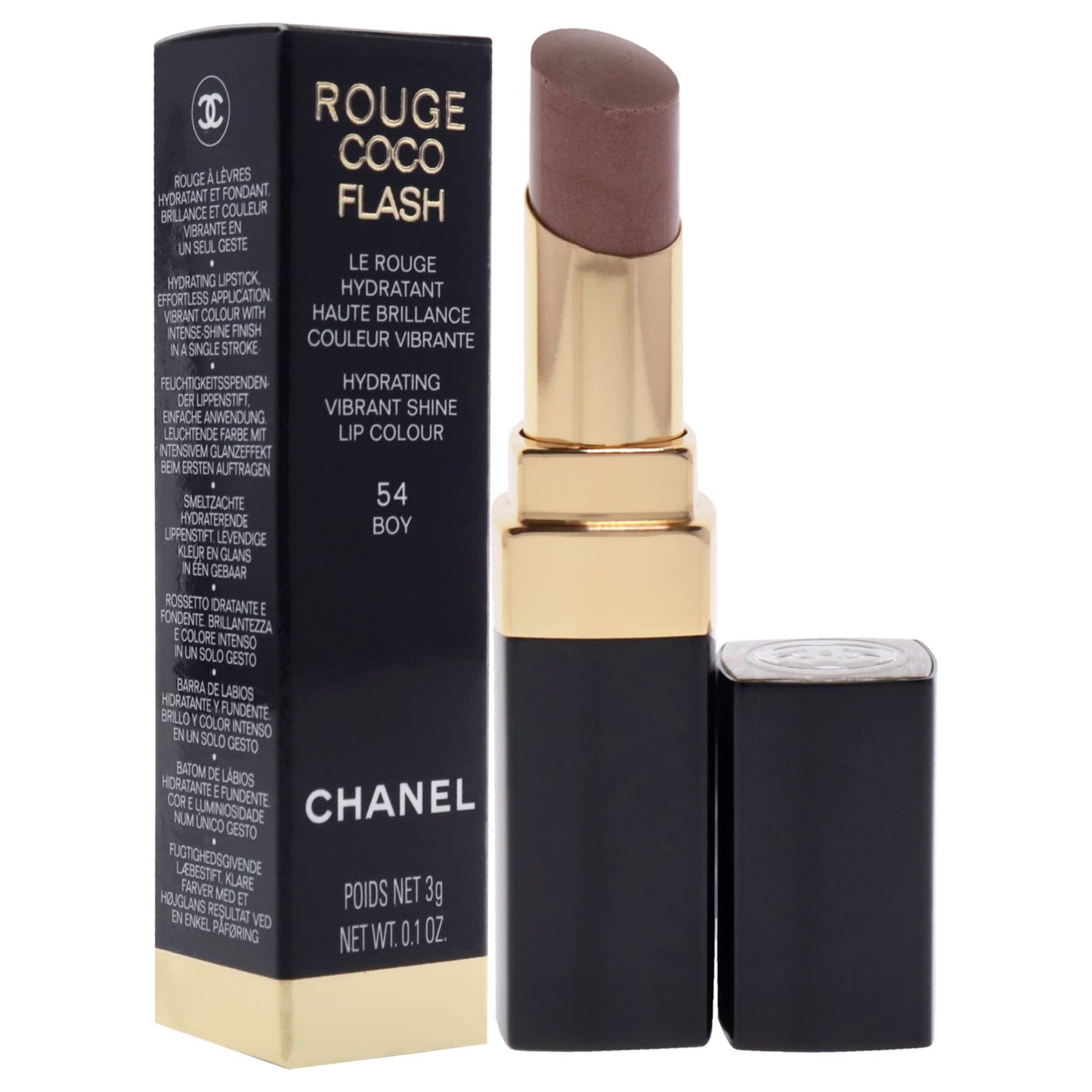 Chanel Rouge Coco Flash Lipstick - 54 Boy Lipstick Women 0.1 oz