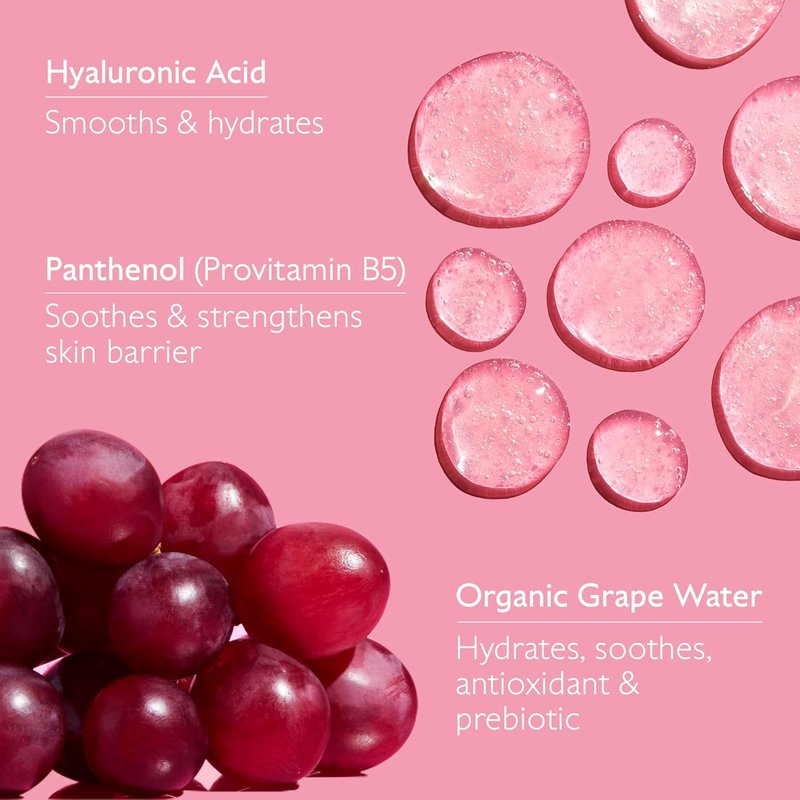 Caudalie VinoHydra Moisturizing Cleansing Gel - Gentle Face Cleanser with Hyaluronic Acid | 150 mL
