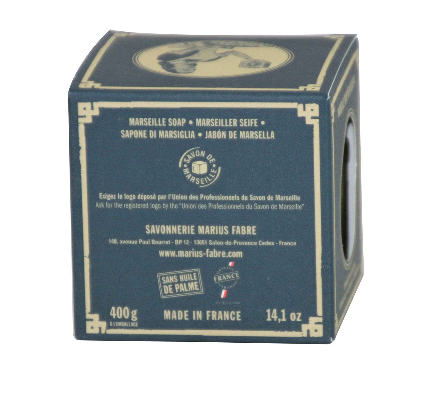 Marius Fabre Marseille Olive Oil Boxed Soap - 2 Pack (400g)