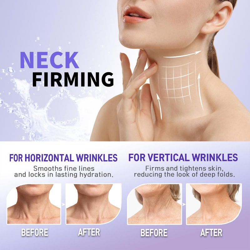 Ashania Korean Neck Firming Cream for Wrinkles & Sagging Skin – Peptide, Adenosine & Hyaluronic Acid Tightening Formula, Made in Korea (1.7 fl oz)