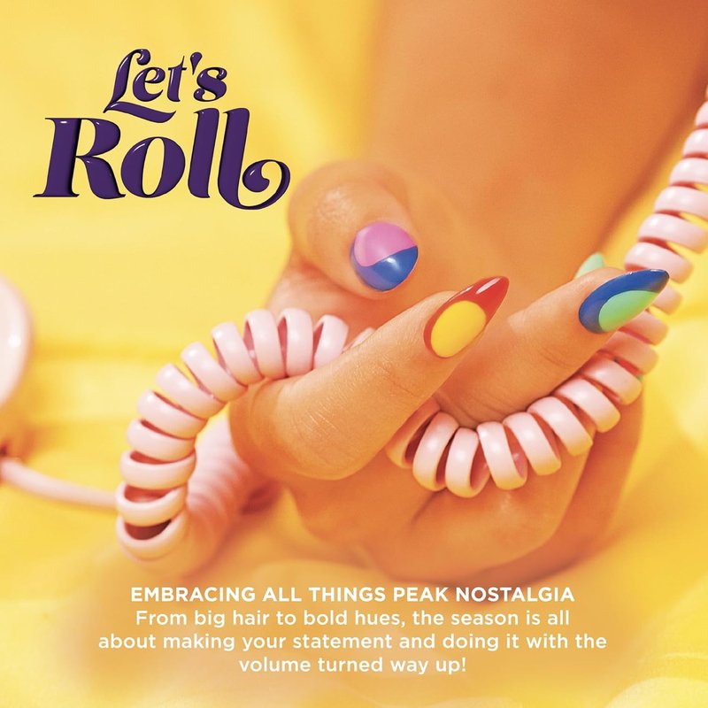 Gelish MINI Summer Let's Roll Collection | TPO-Free Long-Lasting Soak Off Gel Nail Polish - 9mL, Vibrant Colors & High Shine