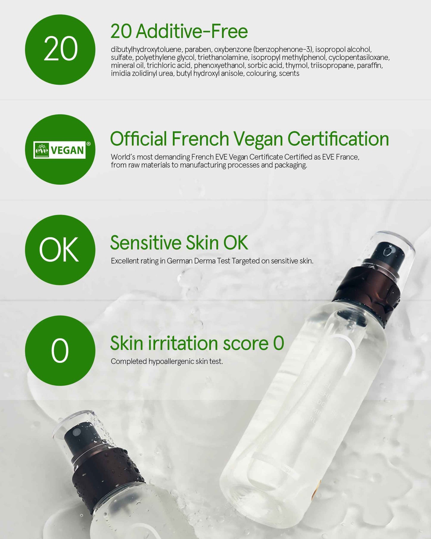 [HAMEL] Pure Shot Booster Calming Mist Serum︱3.38 fl. oz. / 100ml︱Improvement of Skin Barrier and Moisture Density, Skin Soothing, Virginia Witch Hazel Extraxt︱Vegan, Cruelty Free, Clean Beauty