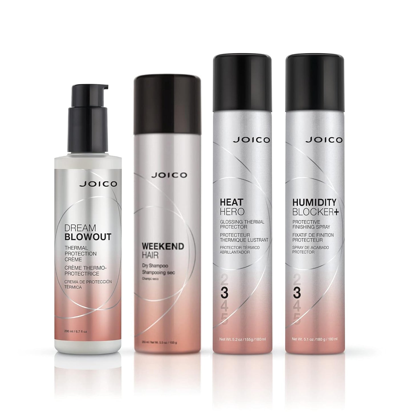Joico Humidity Blocker+ Finishing Spray - Protects Against Heat, Humidity & Pollution | Reduces Frizz & Static | Paraben & Sulfate Free