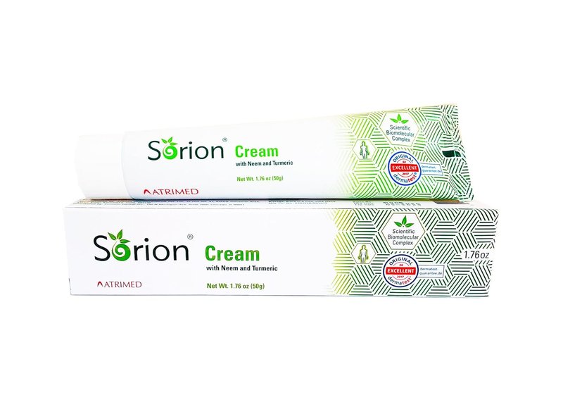 Sorion Cream - Herbal Moisturizer for Dry, Itchy Skin | Coconut Oil, Neem & Turmeric Formula