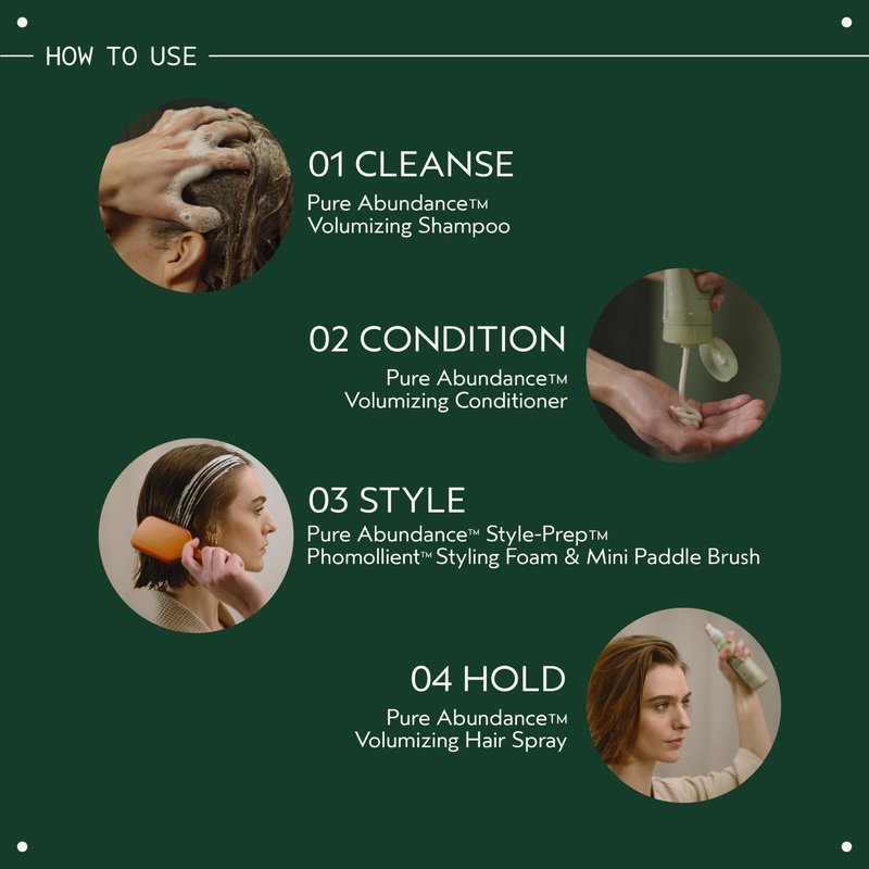 Aveda Pure Abundance Style-Prep | Volume Spray for Fine Hair | Adds All-Day Volume, 3.4 Fl Oz