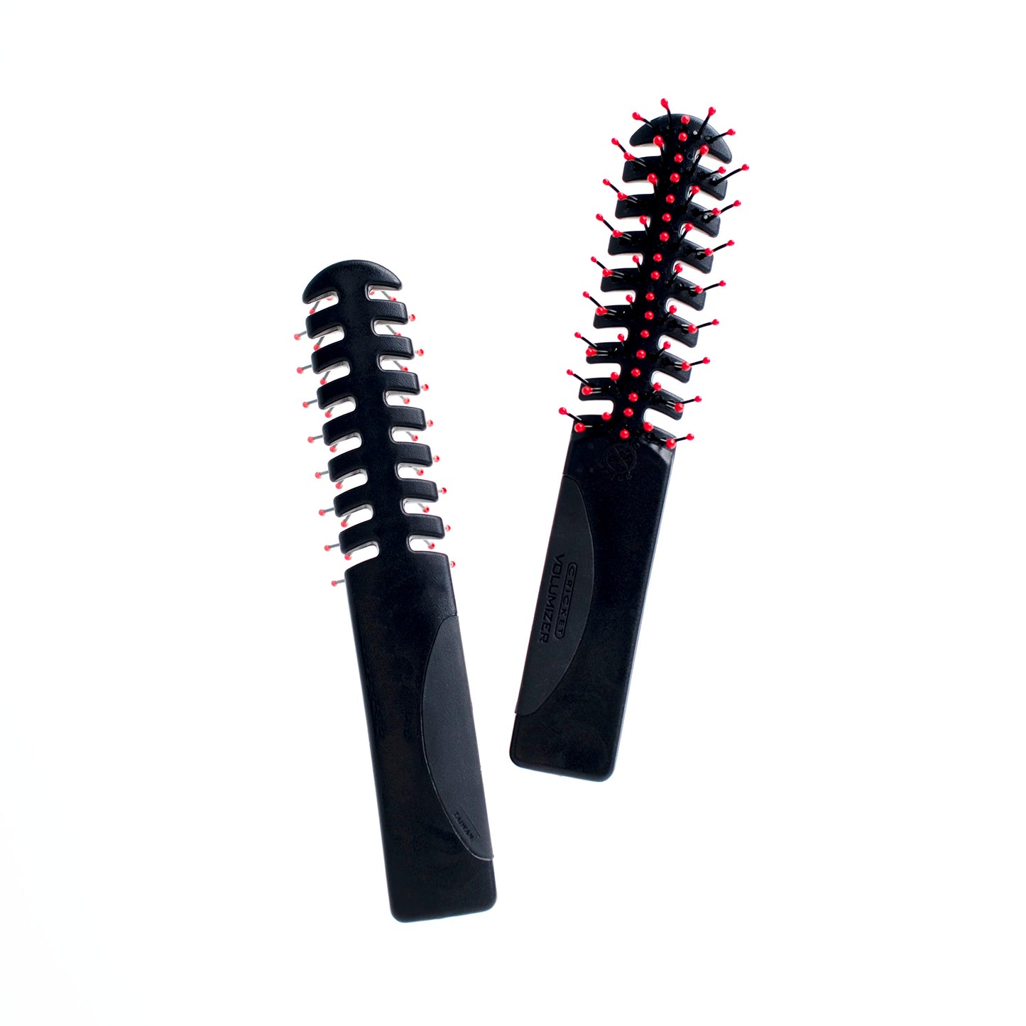 Cricket Static Free Volumizer Hair Brush - Blow Drying, Styling, and Detangling All Hair Types, Long, Short, Thick, Thin, Curly, Straight, and Wavy (Black)