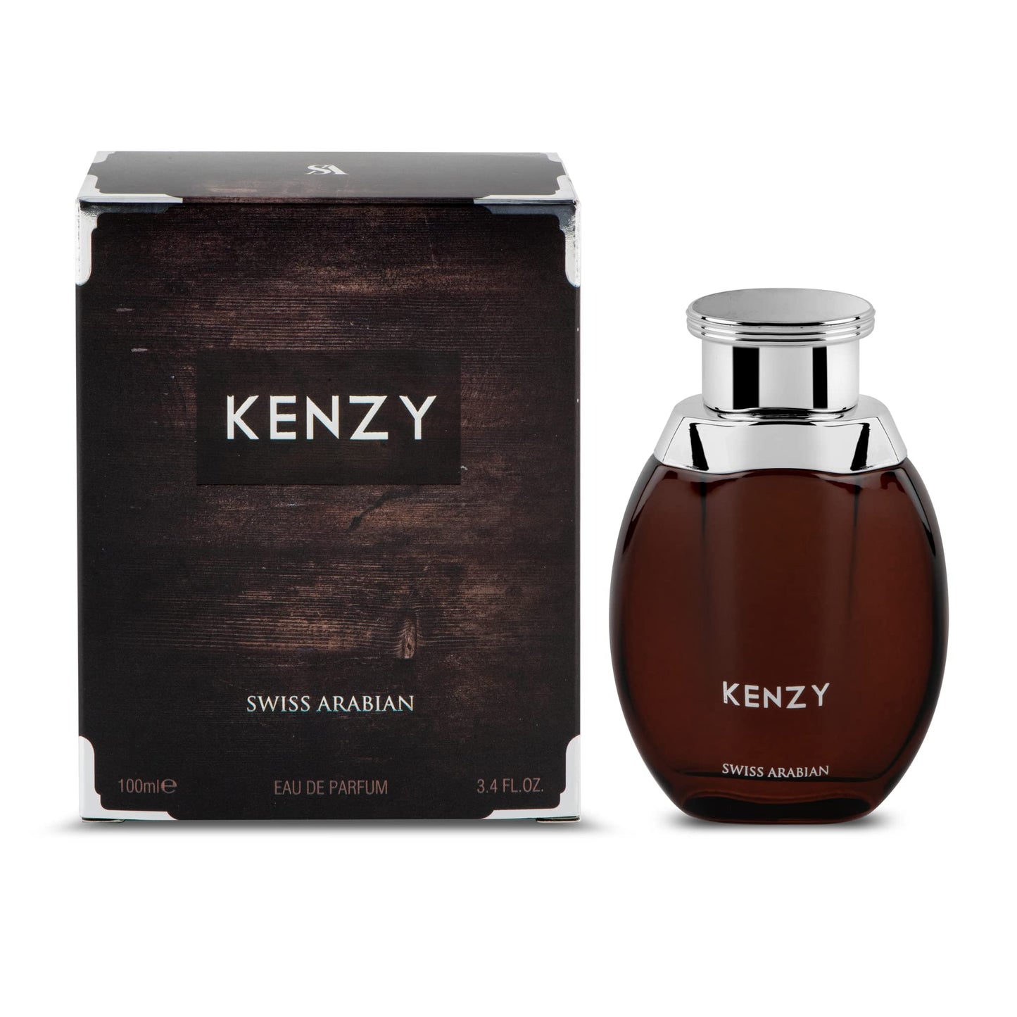 Swiss Arabian Kenzy - Luxury Products From Dubai - Long Lasting, Addictive Personal EDP Spray Fragrance - Seductive Signature Aroma - 3.4 Oz