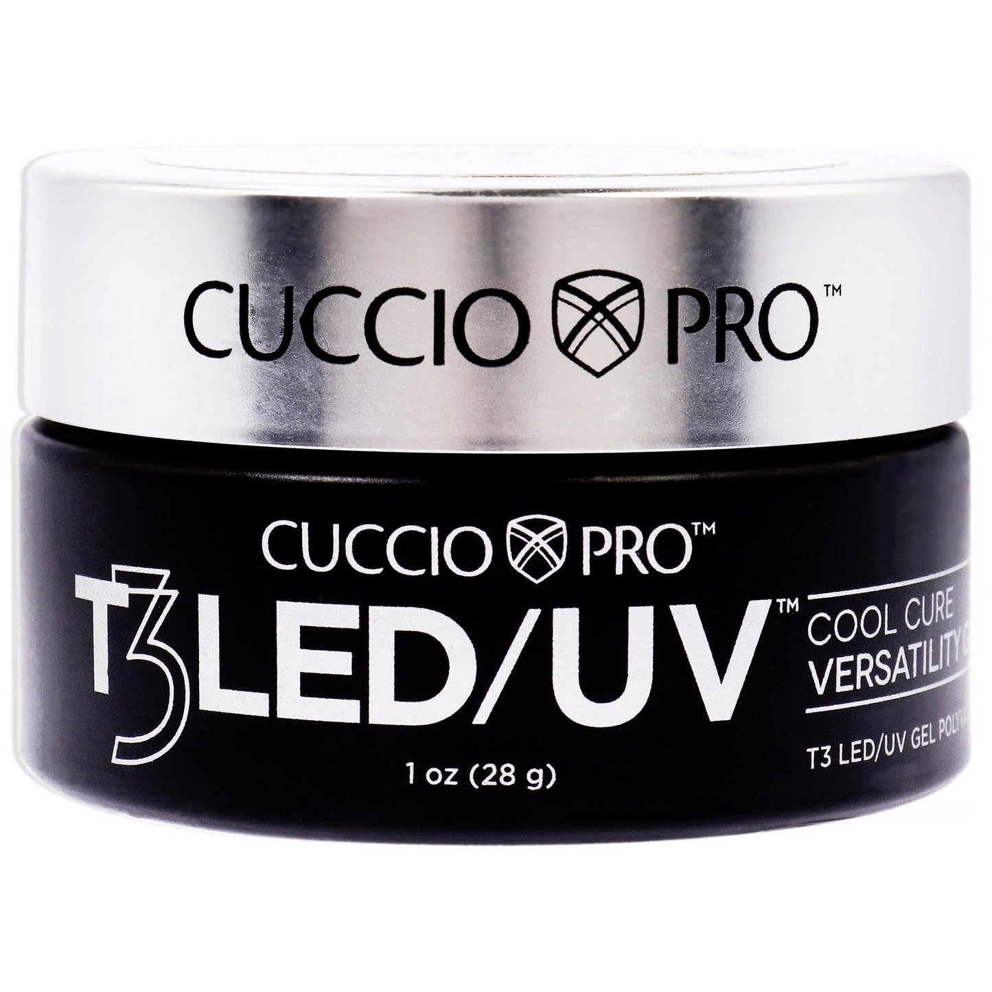 Cuccio Pro T3 Cool Cure Versatility Gel - Platinum 1 Ounce