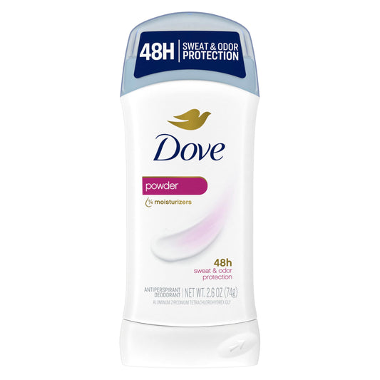 Dove Powder Invisible Solid Anti-Perspirant Deodorant 2.6 oz (Pack of 6)