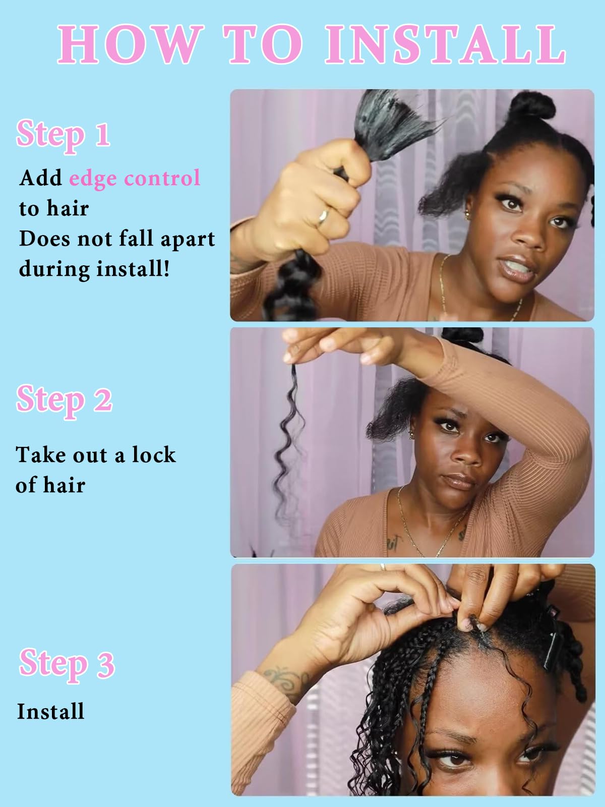 Burgundy Human Braiding Hair for Boho Braids 2 Bundles 20 Inch 100g 99J Deep Water Wave Bulk Human Hair for Braiding Wet and Wavy Curly Bundles No Weft Micro Braiding Hair Human Hair Extensions