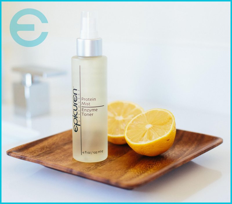 Epicuren Discovery Protein Mist Enzyme Toner 2 oz with B-Vitamins and Collagen Amino Acids to Promote Hydration