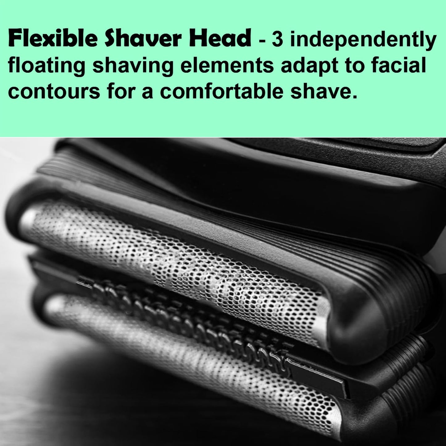 21B Series 3 Replacement Head for Braun Electric Shaver (2 Count)
