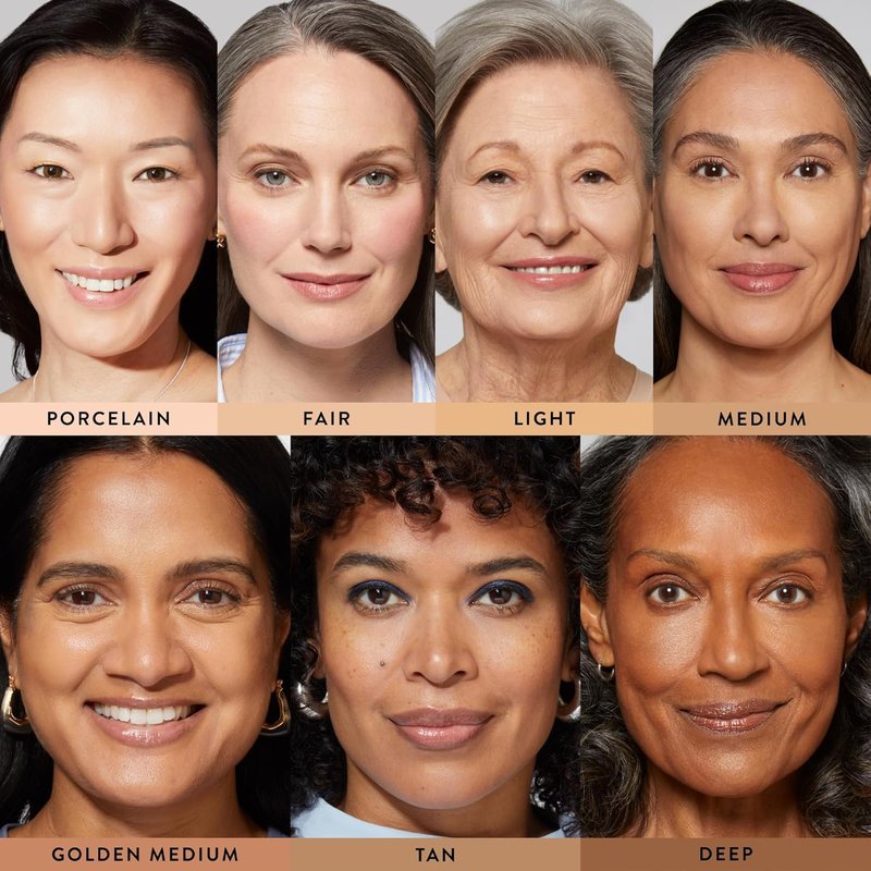 Ideal Fix Under Eye Concealer for Mature Skin - Full Coverage, Anti-Aging | 1 Porcelain - Hydrating & Crease-Free