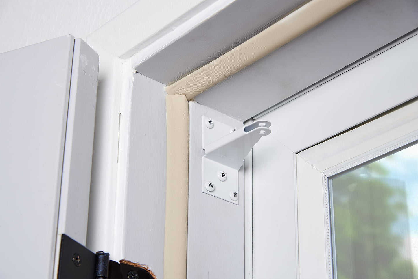 Wright Products - Replacement Jamb Bracket for Pneumatic Closers - Repair Bracket for Wright Product Closer Models V820, V920, V1020, V150 and VH440, White