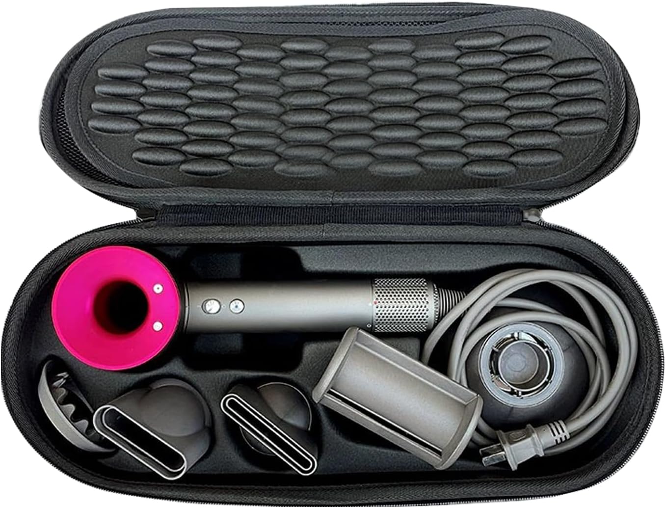 Dyson Hair Dryer Travel Carrying Case - Compatible with HD15, HD08, HD07, HD03, HD01 | Grey