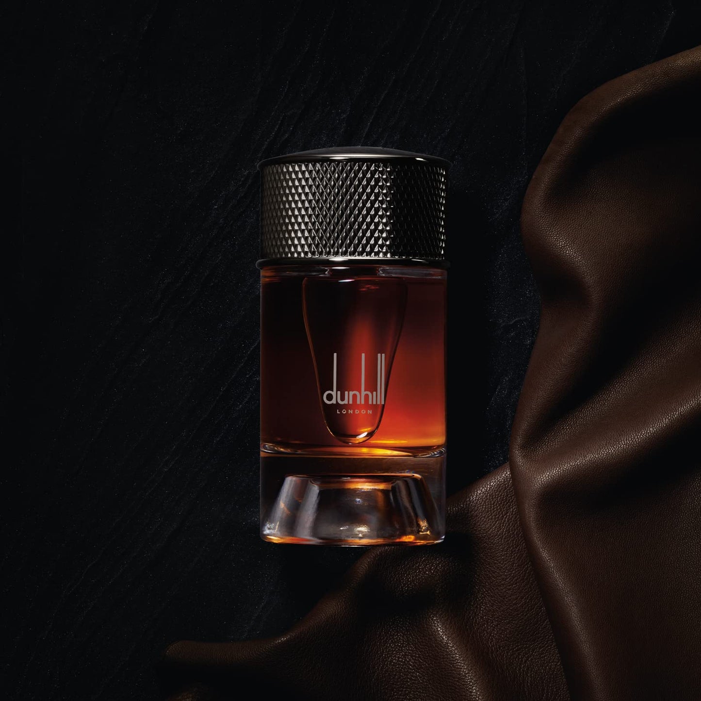Dunhill Signature Collection British Leather Eau de Parfum Cologne Spray For Men, 3.4 Fl. Oz