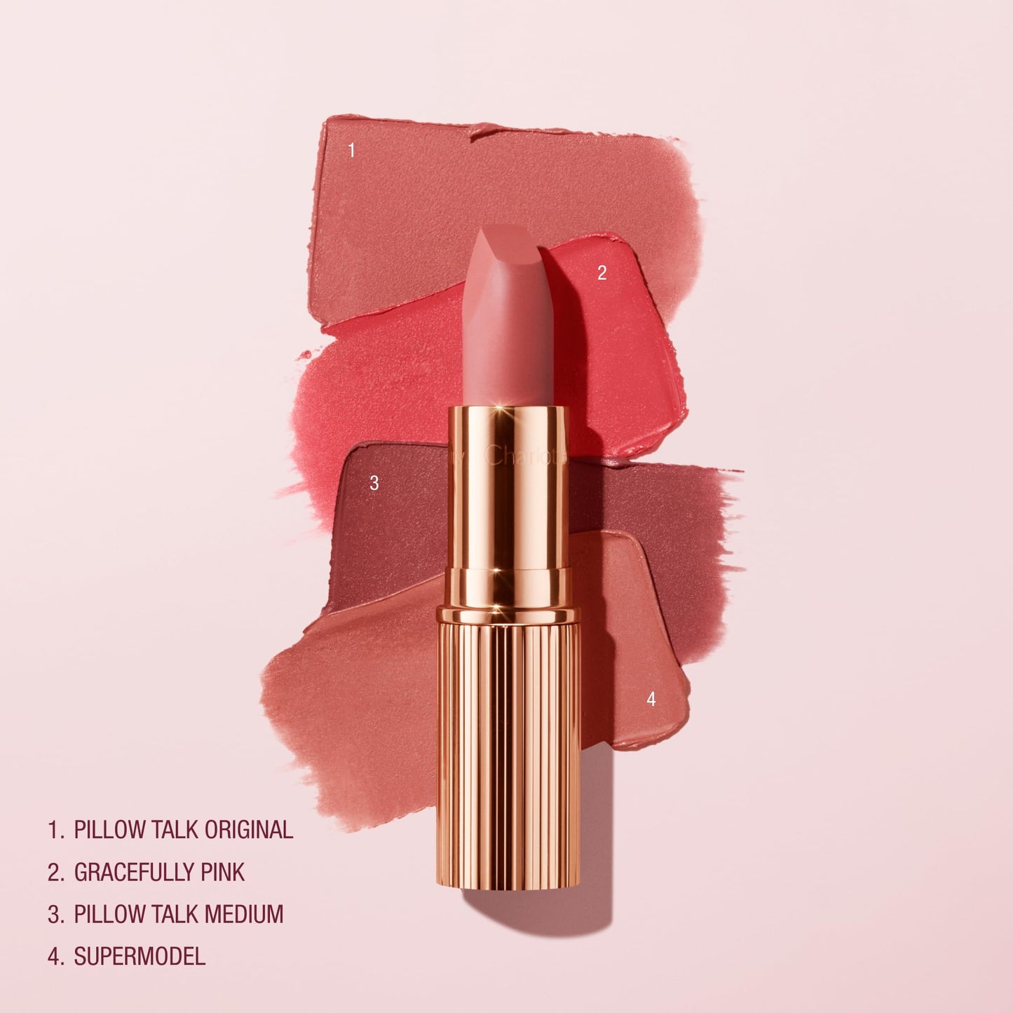 Charlotte Tilbury Matte Revolution Lipstick - Long Lasting, Matte Lipstick, Giftable Beauty Essential with Buildable Color & Lip-Loving Ingredients - Creamy, Easy to Blend Formula - Supermodel