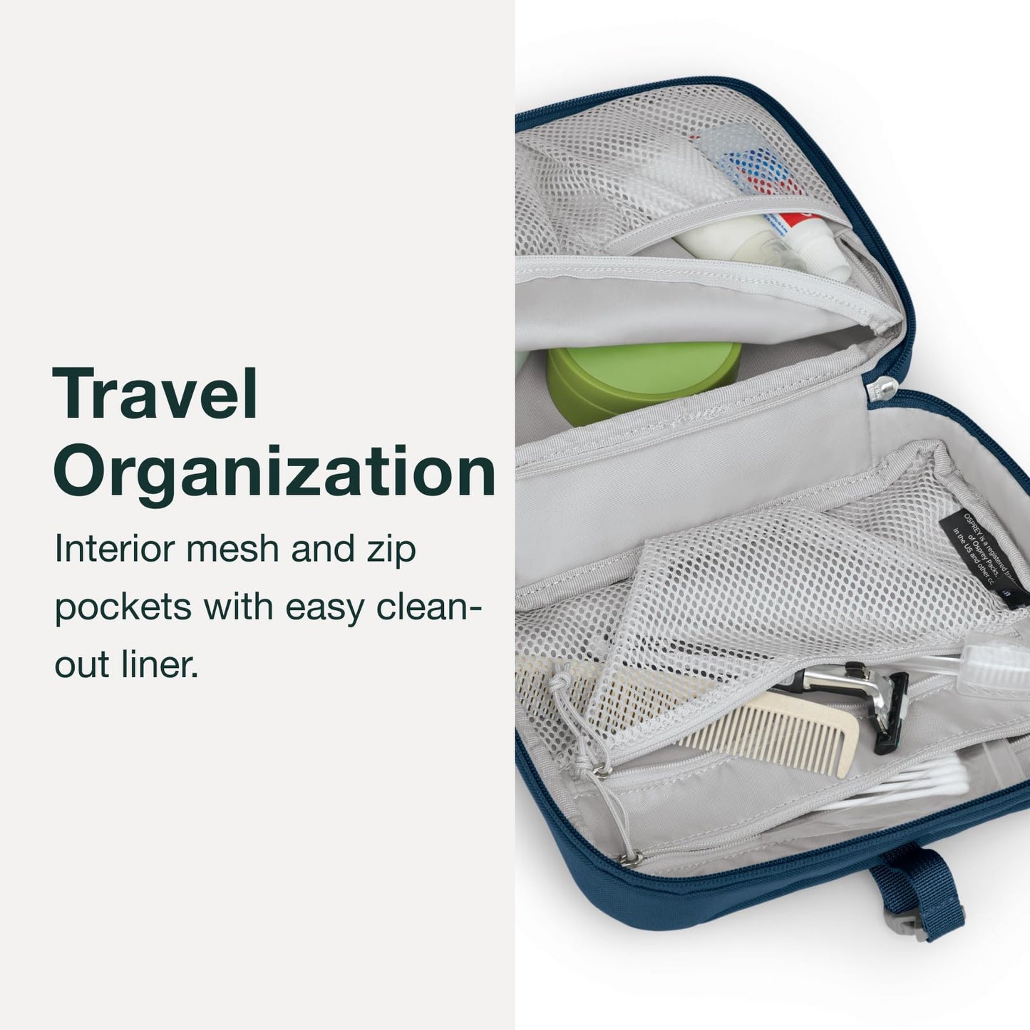 Osprey Daylite Hanging Organizer Kit, Black