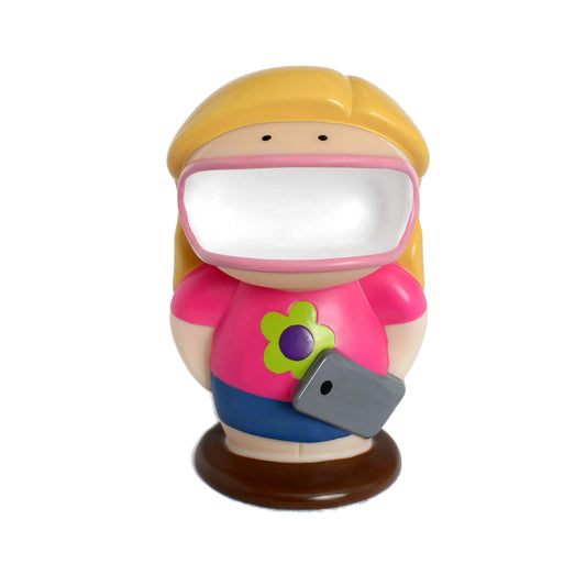 Retainer Buddy Girl Power - Sanitary Orthodontic Storage for Retainers Clear Aligners and Mouth Guards - A Clean Stylish Case Alternative