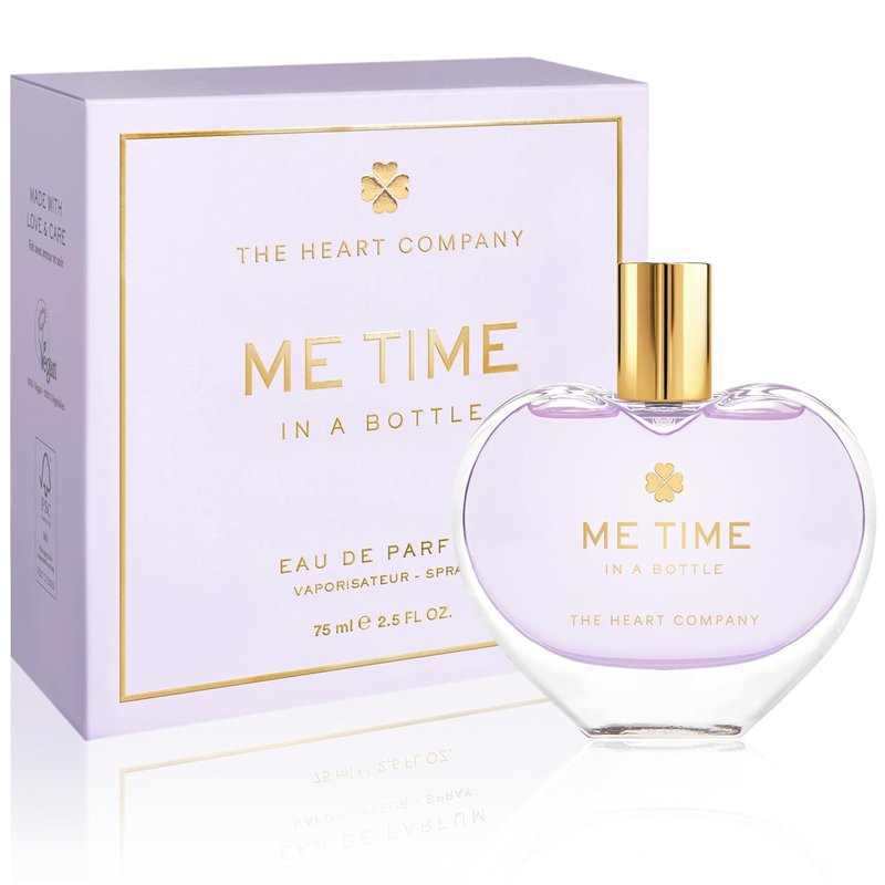 Me Time Perfume for Women - Calming Lavender Sandalwood Eau de Parfum | Long-Lasting 75ml (2.5 oz) Self-Care Fragrance