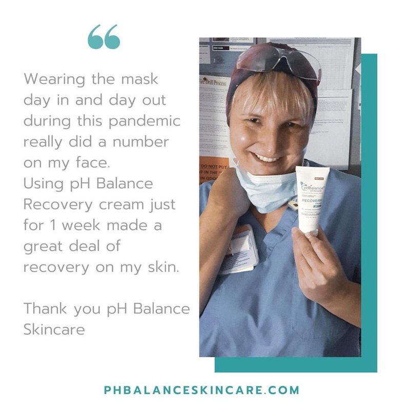 Recovery Cream - PH BALANCE SKINCARE Eczema Cream - Itchy Skin Relief Lotion Treatment For Burns Dermatitis Psoriasis - All Natural No Fragrance Cruelty Oil & Paraben Free 2oz