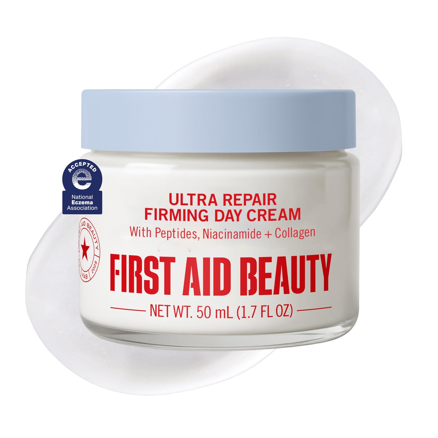 First Aid Beauty - Ultra Repair Hydra-Firm Night Cream, Hydrating Night Repair Skin Cream, Visibly Combat Signs of Aging, Deeply Rich & Buttery Texture, Alcohol Free, Sensitive Skin Safe, 1.7 oz