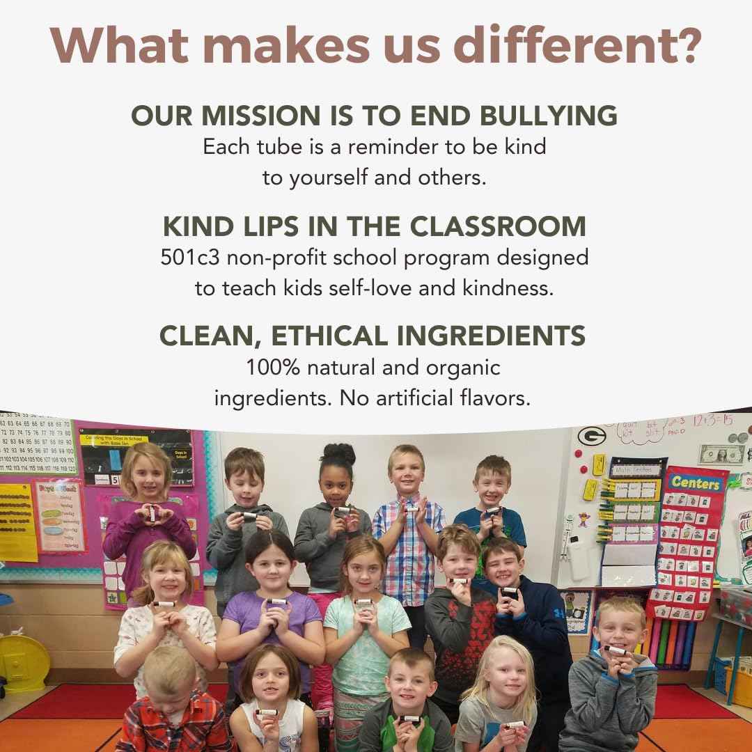 Kind Lips Organic Lip Balm Mint Mint Extra Minty 5-Pack, Natural Moisturizing Lip Care for Dry Lips, Gluten-Free, Cruelty-Free, Grain Free, Beeswax Lip Balm – Small Business, Made in USA