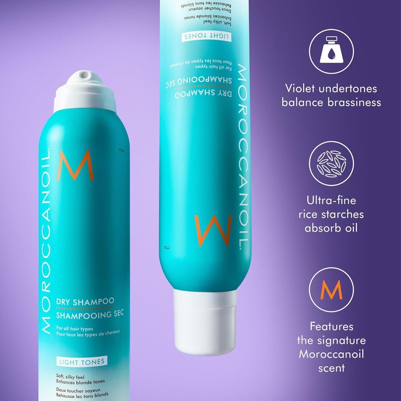 Moroccanoil Dry Shampoo for Light Tones - Refreshing Formula | 5.4 oz