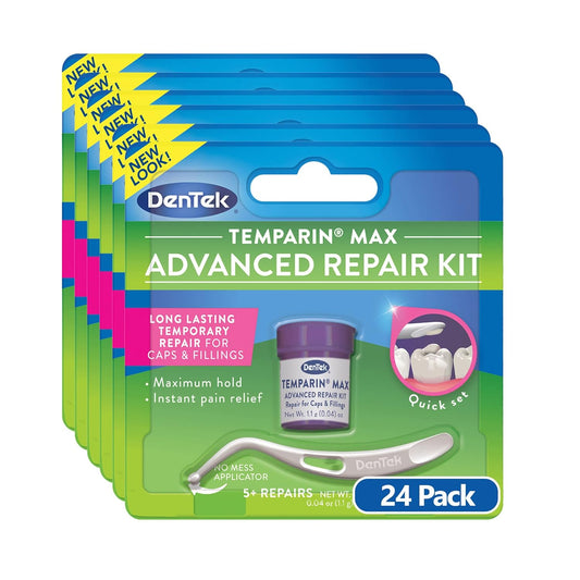 DenTek Temparin Max Advanced Dental Repair Kit, 13+ Repairs