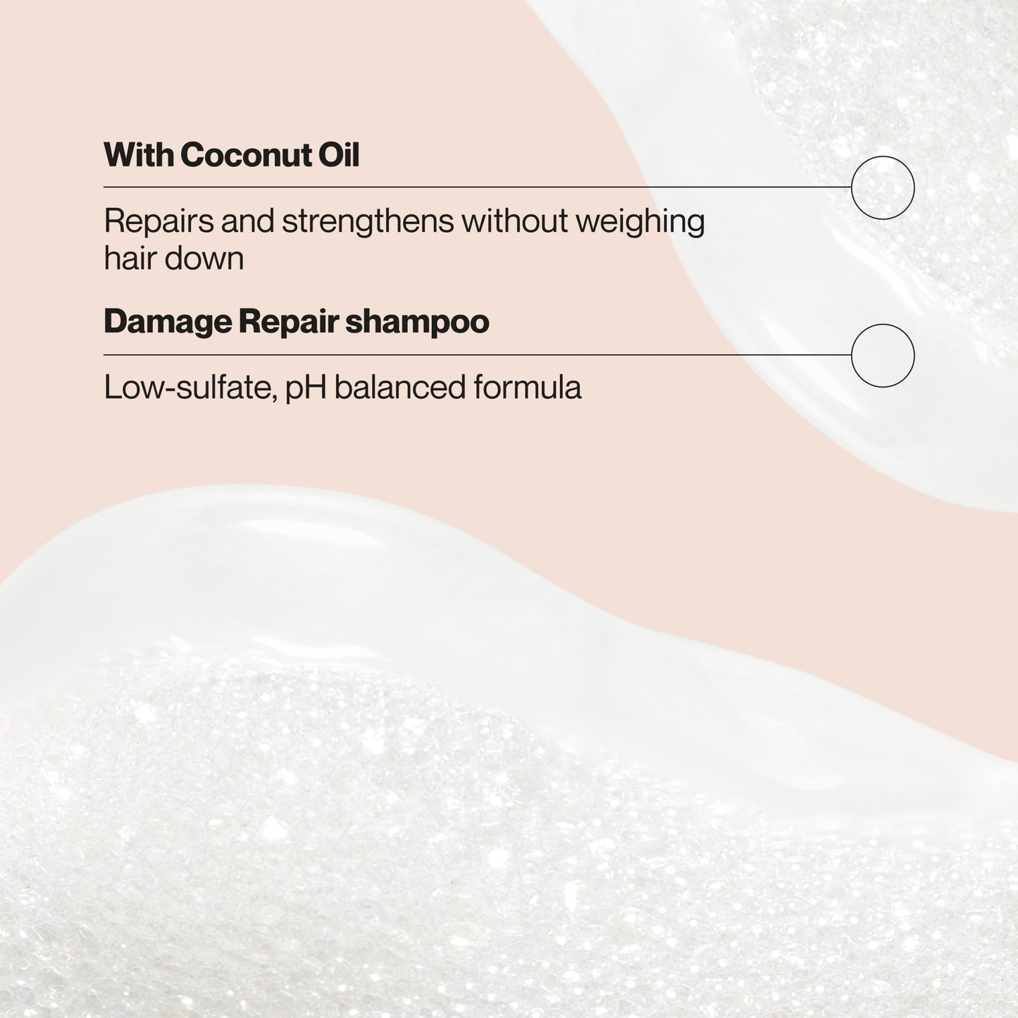 Suave Coconut Oil Infusion Shampoo for Damaged Hair, Salon-Proven Damage Repair System, Hydrates & Moisturizes for Visible Repair in 3 Uses, 28 FL OZ Pump, 4 Count