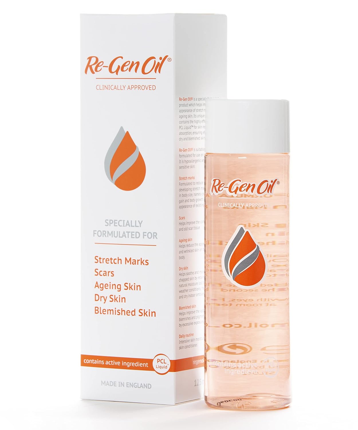 Re-Gen Oil - Scar & Stretch Mark Treatment for Even Skin Tone | 125ml
