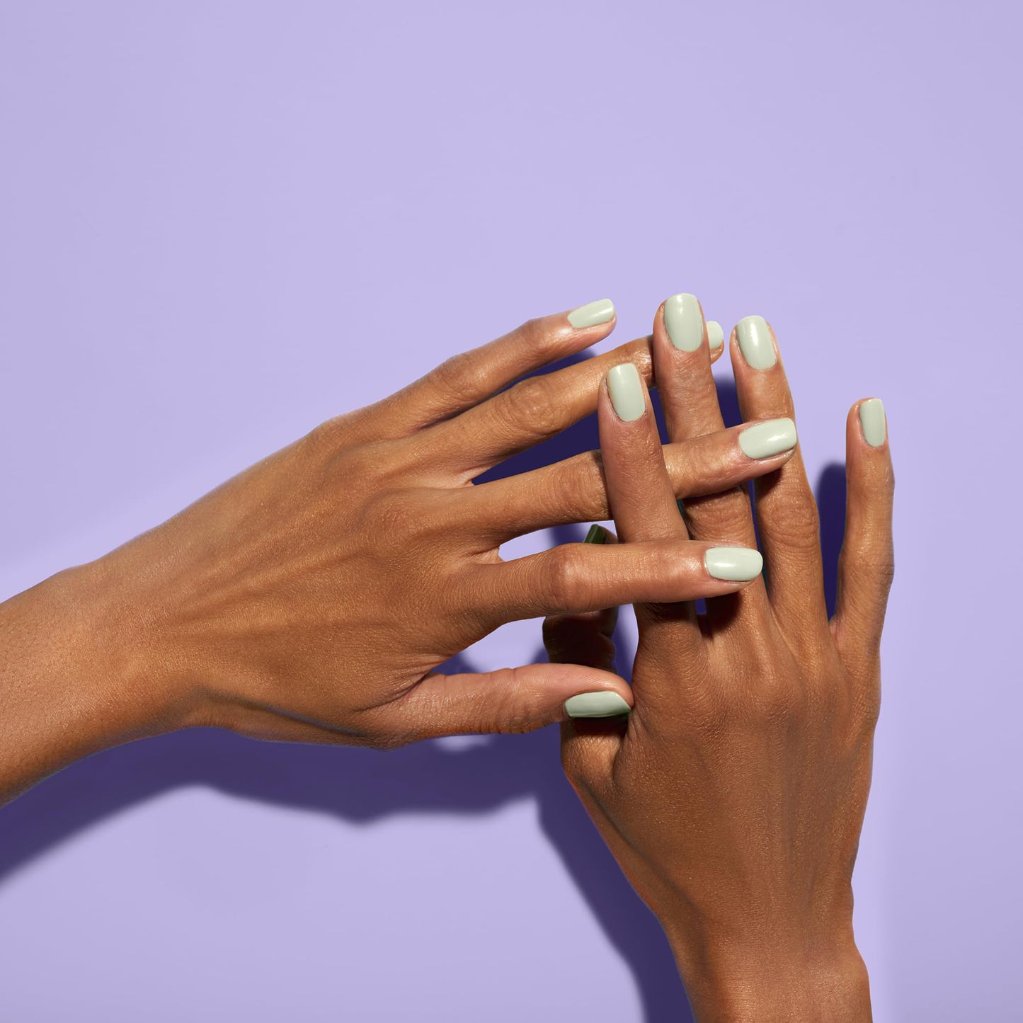 Dazzle Dry Nail Lacquer (Step 3) - Honeydew - A pale minty green with yellow undertones. Semi-sheer cream. (0.5 fl oz)