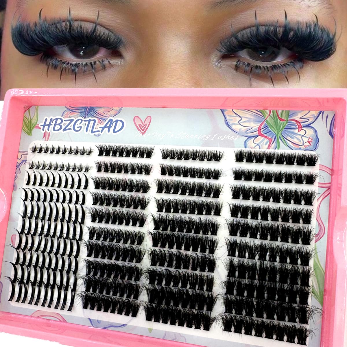 HBZGTLAD Wholesale Eyelashes 10/20/30/40/50/100 Pairs Faux 3D Mink Lashes Natural False Eyelashes Makeup Cilios Thick Mink Eyelashes In (mix 50pair)