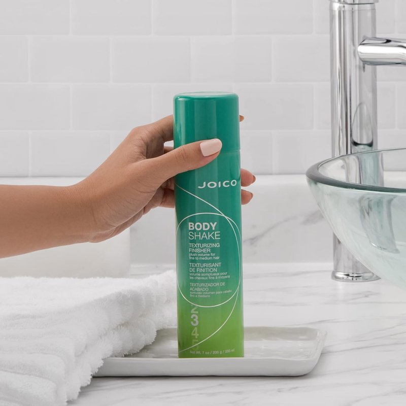 Joico Body Shake Texturizing Finisher - Long-Lasting Volume & Fullness | Frizz Control & UV Protection for Fine to Medium Hair