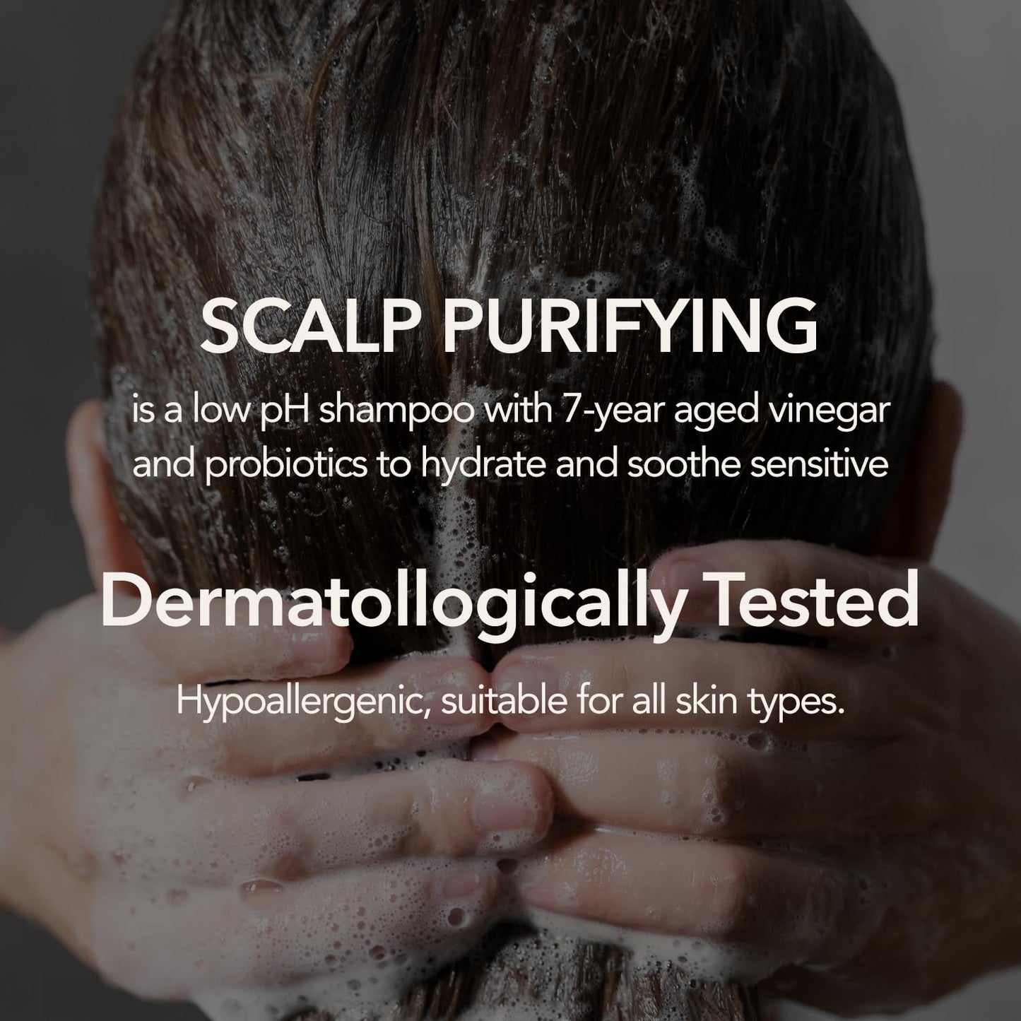 107 Clarifying Shampoo - Purifying Shampoo for Build Up, Dirt, Oil, Itchy, Dry Scalp – Fermented Vinegar & Ginseng for Refreshed & Revitalized Scalp - Paraben, Phthalate and Sulfate Free (12.84oz)