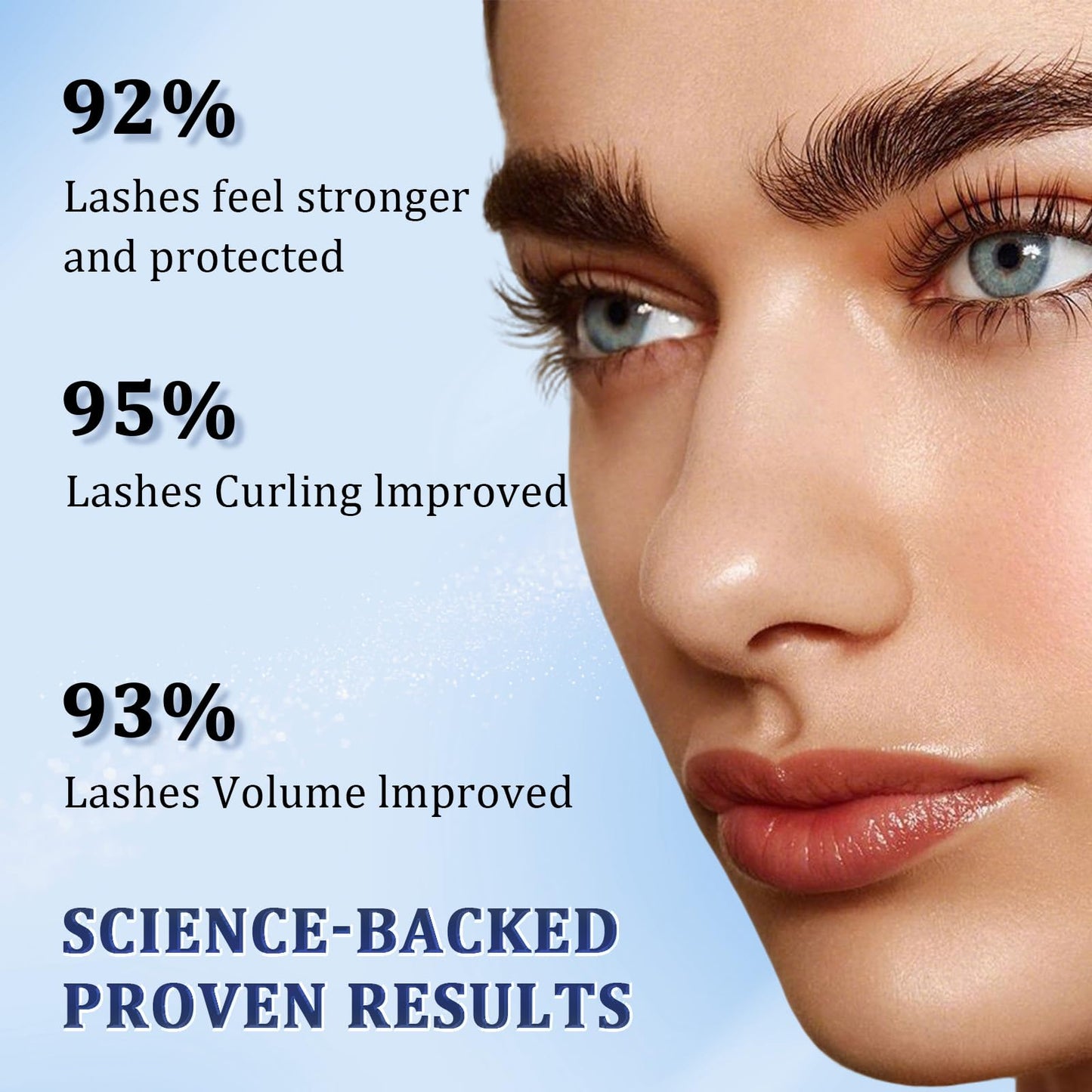 Eyelash Growth Serum, Premium Lash Serum for Eyelash Growth, Advanced Lash Enhancing Serum for Longer, Thicker, Fuller Natural Lashes, Gentle Natural Vegan Formula for Sensitive Eyes - 5ml