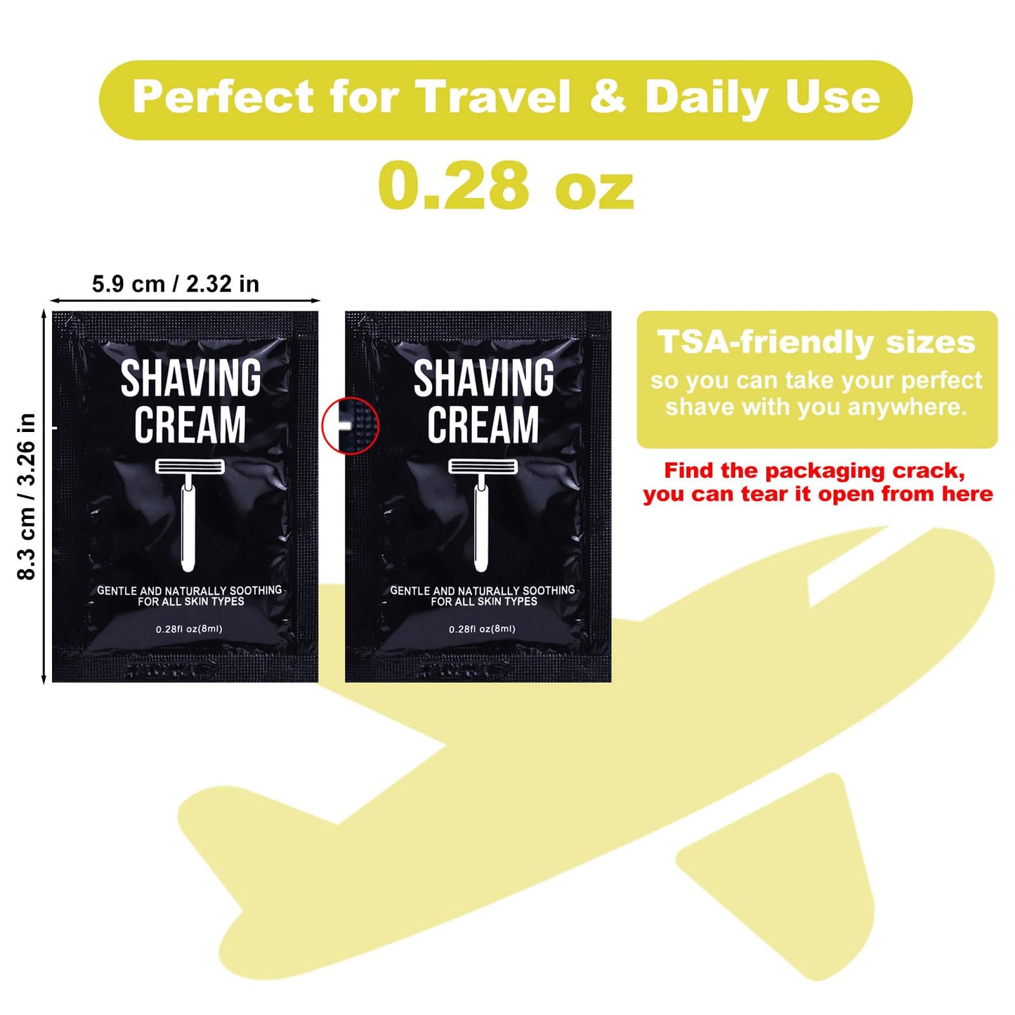 Disposable Razors in Bulk Razors and Shaving Cream Bulk,Shave Kit in Bulk Twin Blade Razors with Protective Cap for Hotel, Airbnb, Homeless, Shelter, Camping and Travel (120)