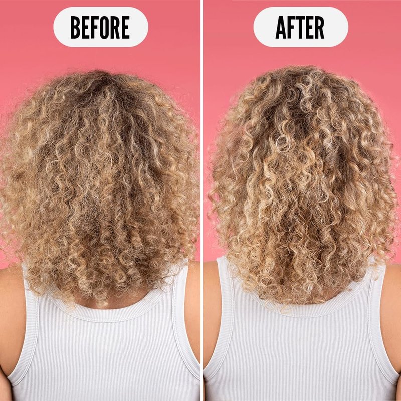 Noughty Hey Curl Scrunching Jelly - 97% Natural Hydrating Frizz Control for Curly Hair | 6.7 fl. oz