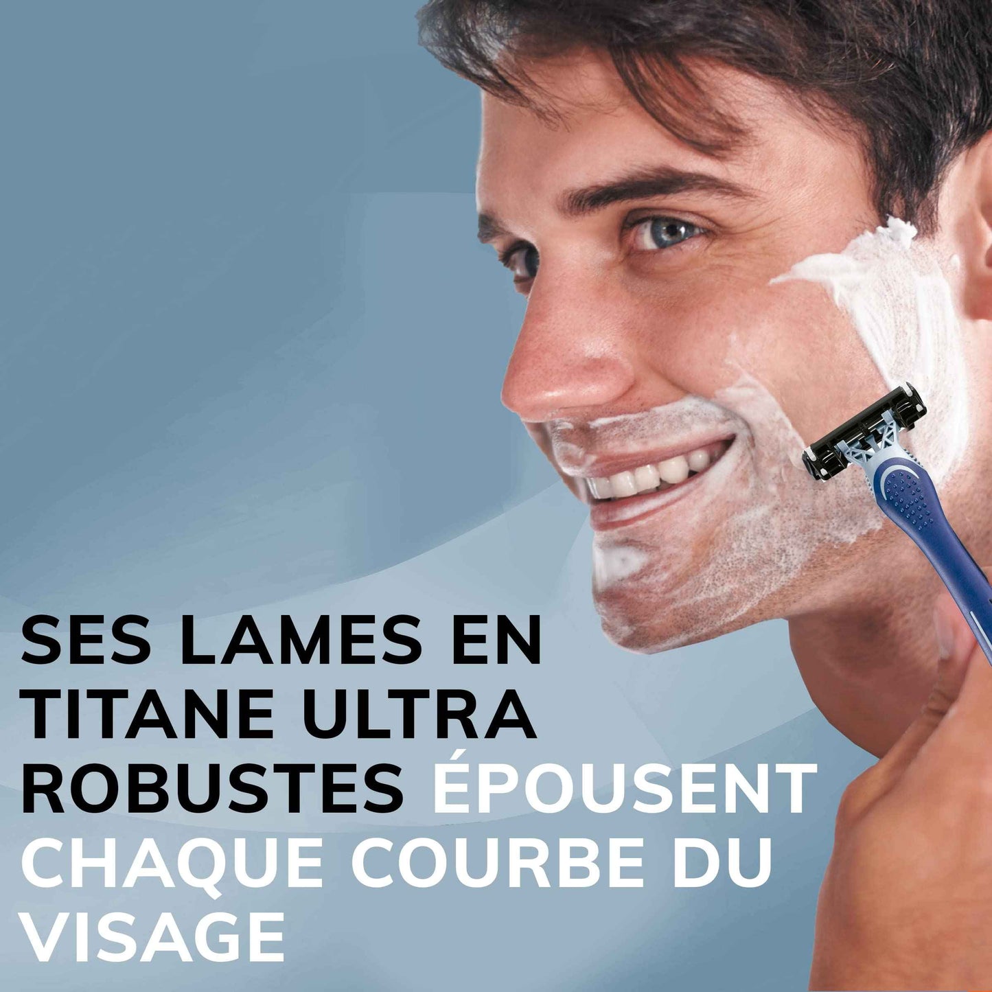 BIC Flex 3 Men’s Disposable Razors With 3 Blades, For a Smooth and Comfortable Shave, 4 Piece Razor Kit for Men (Pack of 2)