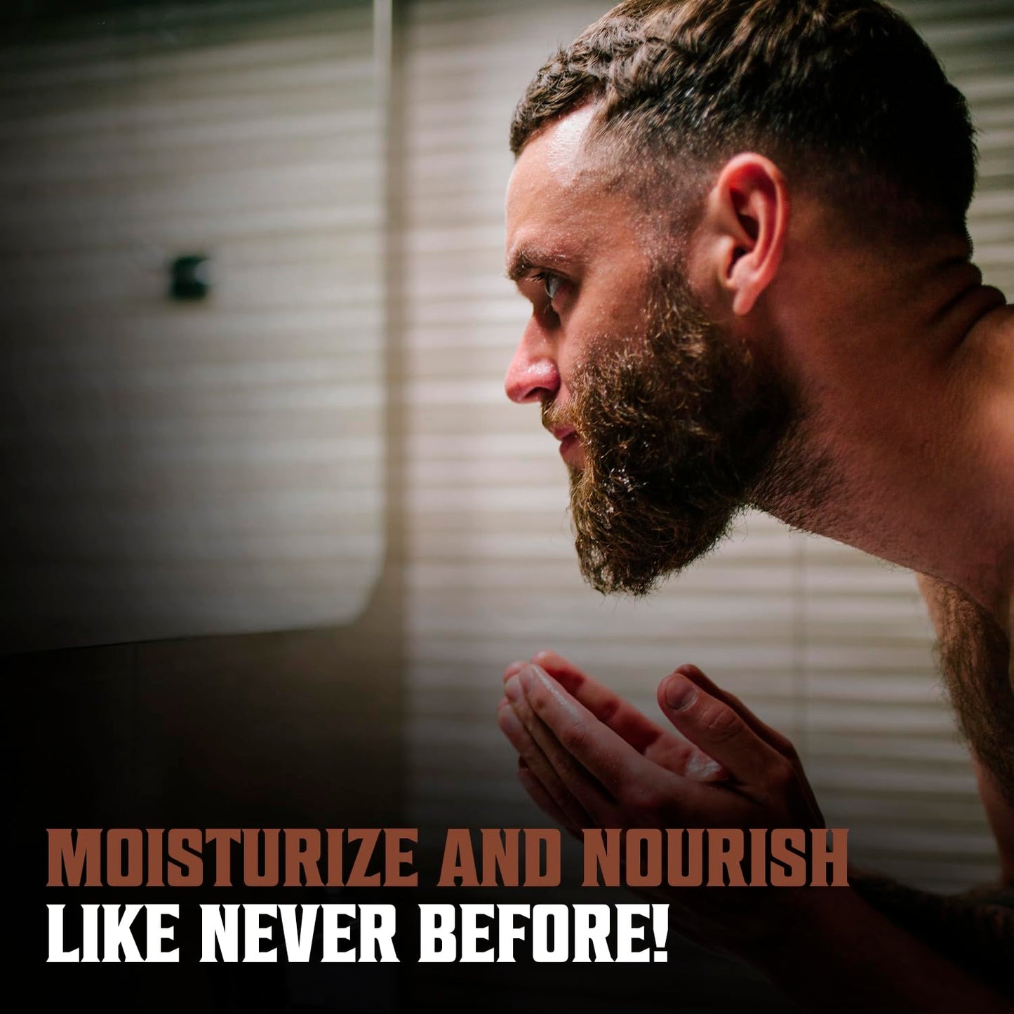 Viking Revolution Sandalwood Beard Conditioner - Argan & Jojoba Oil Beard Softener | 33.8 Fl Oz